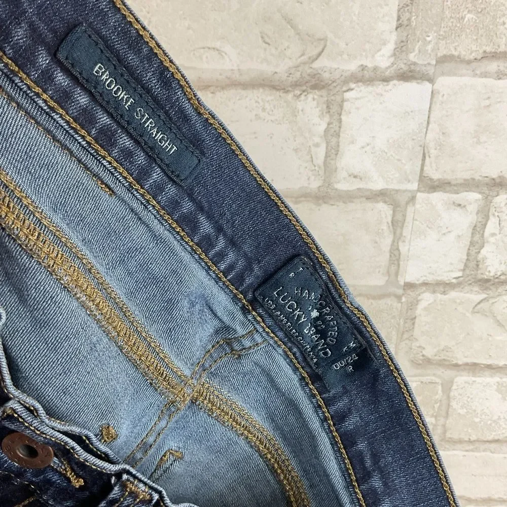 Lucky Brand Brooke Straight Jeans Size 00/24